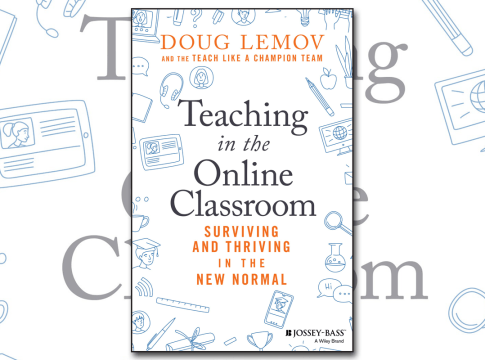 Book cover for "Teaching in the Online Classroom"
