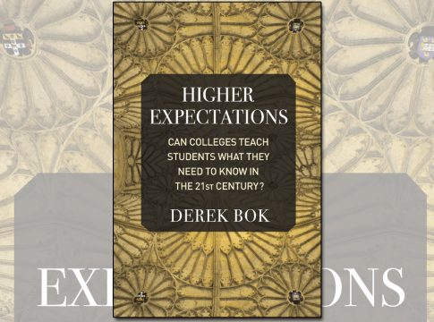 Book cover of "Higher Expectations" by Derek Bok.