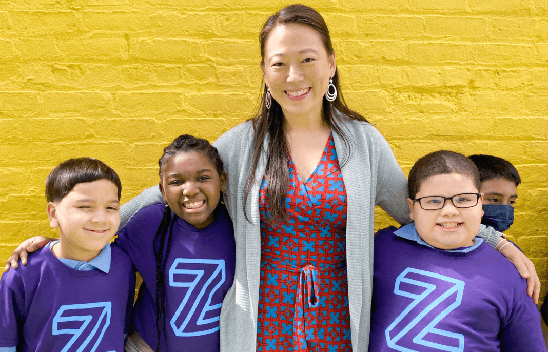 Emily Kim decides to found the Zeta Charter School network after working for several years as general counsel at Success Academy, another large New York-based network of charter schools.