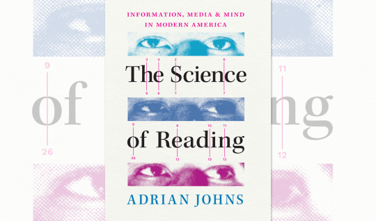 Book cover of "The Science of Reading" by Adrian Johns